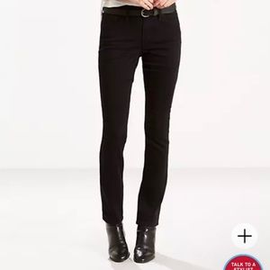 Levi’s Mid-Rise Skinny Jeans Black Sz 8